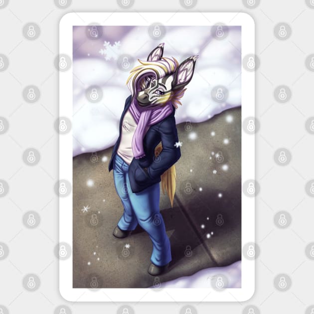 Canvas Swap: Winter Zinnie (BG) Sticker by Temrin